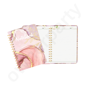 Low Moq High Quality Binder Gift Set Leather Custom Logo <b>Journal</b> Mini Kawaii Notebooks With Black Pages for Girl - Product Image 3