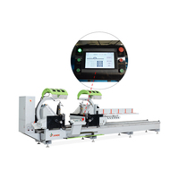 Máquina de Corte de Perfiles de Aluminio CNC de Alta Precisión JD-W4500 de 45/90 Grados para Puertas y Ventanas