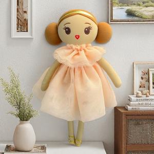 Nuova Bambola Principessa in Stile Ins da 35cm in Tessuto di Lino Imbottito, Giocattolo Morbido per Vestire, Regalo di Compleanno, <span class=keywords><strong>Ballerina</strong></span> Fantasia - Product Image 2