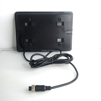 Camion Bus MDVR appui-tête voiture moniteur 1024x600p résolution TFT LCD rvb caméra de recul AHD/CVBS prise en charge 4 broches connecteur d'aviation