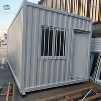 Mini maison préfabriquée en conteneur de 10 pieds, 20 pieds, 40 pieds, structure modulaire en kit pour petits espaces, maison en conteneur