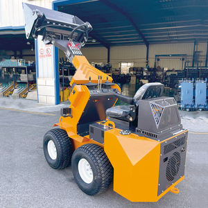 Mini-chargeuse sur pneus 4x4 haute performance, moteur à essence, pompe, moteur, capacité de la benne de 0,2 m3, 17 kW, garantie 1 an - Product Image 6