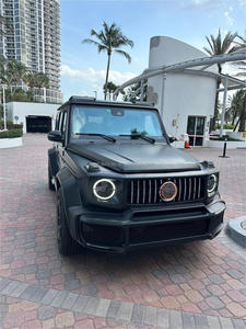 2000 <span class=keywords><strong>Mercedes</strong></span> classe G W463 4X4 mise à niveau Bra-<span class=keywords><strong>B</strong></span> Style 2019 Bodykit phares LED pour G500 G550 Gwagon nouveau pare-chocs avant pour W464 - Product Image 4