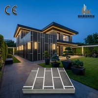 Kit de maison en panneaux SIP en acier métallique moderne, ignifuge, écologique, pour murs extérieurs/intérieurs, panneau sandwich EPS pour chambre froide extérieure