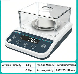 Balanza Analítica Electrónica de Precisión para Laboratorio Exuan JNB6002, Capacidad de 600g, Precisión de 0.01g - Product Image 5