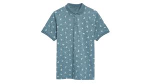 Polo para hombre con estampado personalizado de calidad superior, manga corta, ajuste regular, Animal de punto con etiquetas de insignias de marca - Product Image 3