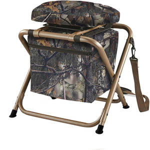 पोर्टेबल भारी शुल्क फोल्डिंग 360 डिग्री स्विस शिकार नेत्रहीन कुर्सी को डिचेबल बैग और समायोज्य कंधे का पट्टा - Product Image 6