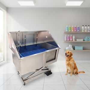 EUR PET Precio <span class=keywords><strong>de</strong></span> Fábrica Bañera Eléctrica Elevadora <span class=keywords><strong>de</strong></span> Acero Inoxidable Sostenible para Mascotas, Estación <span class=keywords><strong>de</strong></span> Baño y Aseo para Perros y Gatos - Product Image 1