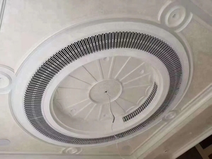 Diffuseur de climatisation industriel rond en plastique Intérieur Mur Plafond HVAC Sèche-linge <span class=keywords><strong>Grille</strong></span> de ventilation Solution de conception graphique - Product Image 6