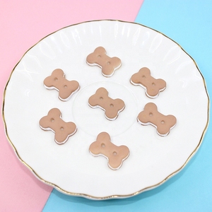 Precio Favorable: Miniatura de Comida, Hueso de Perro, Galleta, Resina Artesanal, Cabujón, Resina Decorativa DIY - Product Image 3