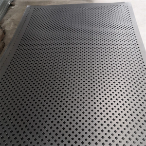 Maille de tôle perforée à micro trou Trous de 25mm Maille métallique perforée en métal en acier perforé Chine - Product Image 2