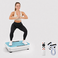 Plateforme vibrante YUNPAO pour la maison avec écran LED, télécommande, capacité de charge de 200 kg, puissance de 80 W, pour l'entraînement et la remise en forme à domicile