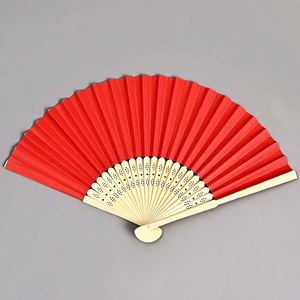 พัดไม้ไผ่ทาสีด้วยมืองานฝีมือไม้ไผ่อย่างสวยงาม - Product Image 1