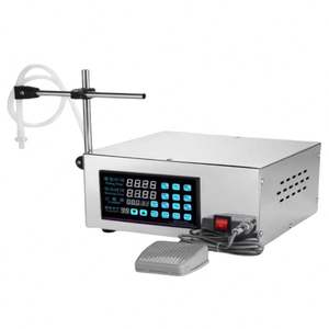 Máquina de Llenado Semiautomática con Bomba Magnética de 1 Boquilla para Bebidas, Jugos, Aceites Esenciales, Licores, Enjuague Bucal, Leche, Condimentos y Cosméticos - Product Image 2