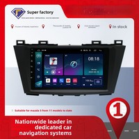 Reproductor de DVD con Navegación GPS para Automóvil Android para Mazda 5 de 2011 a la Actualidad con Cámara de Visión Trasera