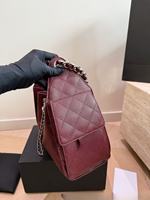 Sac de luxe pour femme en cuir véritable avec fermeture à lacets rapides, bandoulière chaîne personnalisée tendance - Durable