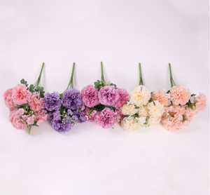 Bán Buôn Bất Cảm Ứng Carnationwedding Nhà Trang Trí Hoa Latex Trắng Màu Hồng Cẩm chướng Hoa Nhân Tạo - Product Image 4