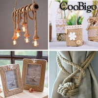 Cordon en jute naturel de 400 mètres, corde torsadée en chanvre, ficelle pour macramé, panier à fleurs DIY, cadre d'escalade pour animaux de compagnie, lampe suspendue, décoration artisanale pour la maison