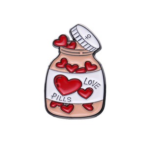 Diseño de Botella de Medicina, Insignia de Pecho, Pastilla, Botella Creativa, Insignia de Metal, Broche Personalizado, Bolsa para Ropa, Accesorios Médicos - Product Image 2