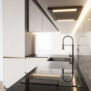 Armario <span class=keywords><strong>De</strong></span> cocina económico, Color Chocolate, <span class=keywords><strong>De</strong></span> madera - Product Image 3