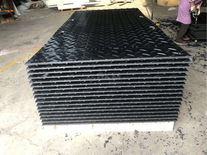 Tappetino di messa a terra tappetino stradale HDPE UHMWPE foglio di plastica 4x8 ft tappetini di protezione per terra - Product Image 5