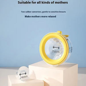 Pompe électrique <span class=keywords><strong>double</strong></span> pour poche, à suspendre au cou, mains libres, sans BPA, débit variable, petite taille - Product Image 4