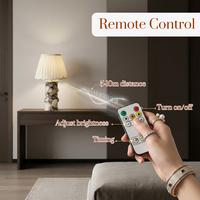 Lampe de table en marbre en forme de bambou haut de gamme, batterie 5000 mAh, éclairage pour salon, chambre à coucher, éclairage décoratif de nuit