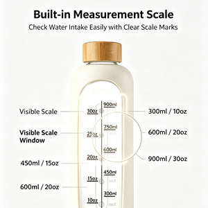 Borraccia Sportiva Personalizzata Promozionale con Coperchio e Scala Graduata, Resistente per <span class=keywords><strong>Casa</strong></span>, Auto, Palestra - Product Image 3