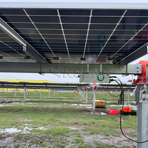 OEM personnalisable 2MW haute efficacité suivi automatique du soleil système de suivi <span class=keywords><strong>solaire</strong></span> à axe unique orientant l'énergie <span class=keywords><strong>solaire</strong></span> commerciale - Product Image 3