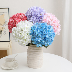 Fleur artificielle Hortensia à tige unique, vente en gros, haute qualité, toucher réel, PE souple, aspect naturel, faible MOQ - Product Image 3