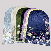 Nouveau Design Or Diamant Velours Meilleure Vente Impression 3d Personnalisable Haute Qualité Moderne Pèlerinage Secteur Tapis Direct Chine