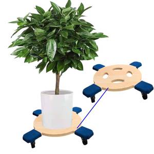 Chariot de transport en contreplaqué facile à déplacer chariot à outils de meubles chariot d'appareils de meubles chariot mobile léger - Product Image 1