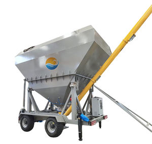 Cina personalizza 20 t/h big bag tramoggia di cemento in acciaio inossidabile trasportatore a coclea alimentatore sfuso - Product Image 1
