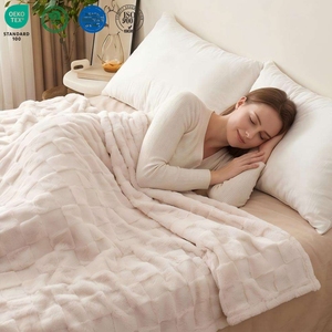 Offre Spéciale flanelle polaire couvertures lit double ensemble pour l'hiver jeter flanelle <span class=keywords><strong>sherpa</strong></span> polaire couverture - Product Image 1
