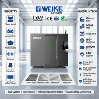 Machine de découpe laser à fibre AI numérique automatique 4-12 kW avec servomoteur Cypcut Hiwin Yaskawa pour plaques et tôles métalliques