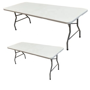 5ft <b>Outdoor</b> Rectangular <b>Plastic</b> Portable Folding <b>Table</b> for Sale YS-A2 <b>Plastic</b> <b>Table</b> YS-A2 - Product Image 2