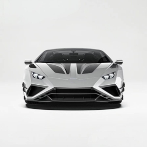 ฝากระโปรงหน้าสำหรับ lambLamborghini Huracan EVO RWD อัพเกรดสไตล์ <span class=keywords><strong>PK</strong></span> คาร์บอนไฟเบอร์แห้งกระโปรงข้างสปอยเลอร์ดิฟฟิวเซอร์ - Product Image 3