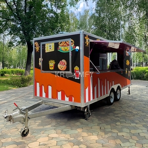 2025 Pizza Truck Mobile Juice Bar Commercial Bbq Catering <b>Deep</b> <b>Fryer</b> Food Concession Trailer Foodtruck Eu - Product Image 1