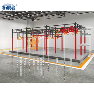 Khóa học Chiến binh Ninja trong nhà hoặc ngoài trời tùy chỉnh với các yếu tố bảng chốt cho trẻ em và người lớn tập thể dục hoặc chương trình đào tạo - Product Image 2