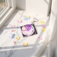 Nouveau Porte-clés Professionnel Personnalisé en Acrylique Rotatif, Thème Anime, Impression Numérique, Durable, Le Plus Populaire, Personnalisable pour la Musique, Vente en Gros