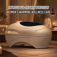 Capsule d'énergie intelligente à bio-résonance AI avec massage par vibration à ions négatifs en graphène infrarouge lointain et contrôle intelligent
