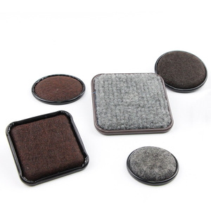 Tasses de roulettes de meubles en gros d'usine pour tapis tasses de roulettes de piano avec tapis en feutre avec base de tapis pour sols durs - Product Image 6