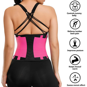Vente en gros de serre-taille pour le ventre Entraîneur de taille amincissant pour femmes et hommes Bande de sueur pour le sauna en néoprène - Product Image 4