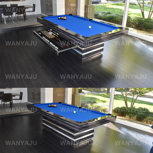 <span class=keywords><strong>Mesa</strong></span> <span class=keywords><strong>de</strong></span> Billar <span class=keywords><strong>de</strong></span> Lujo <span class=keywords><strong>de</strong></span> Diseño Único 2026 con Acabado en Madera <span class=keywords><strong>de</strong></span> Alta Calidad, con Pizarra LED, Mesas <span class=keywords><strong>de</strong></span> Billar Modernas con Superficie para Comedor/<span class=keywords><strong>Ping</strong></span> <span class=keywords><strong>Pong</strong></span> - Product Image 4