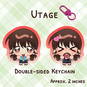 OEM ODM Anime Tamon S B Side Acrílico, Llavero de Doble Cara de 2 Pulgadas con Diseño de Anime de Tamon Kippei Natsuki - Product Image 5