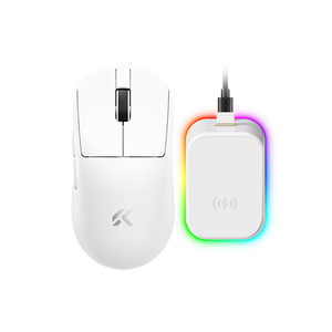 MCHOSE A7V3Pro+ High-end Lightweight Wireless Mouse Gaming E-sports Office Three-mode <b>Connection</b> 3950 Lightweight Mouse - Product Image 1