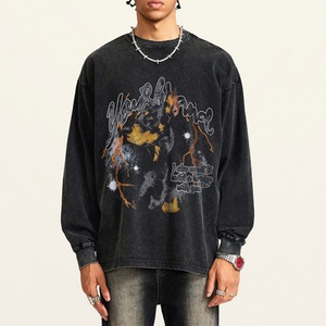 Sudadera Unisex de Manga Larga, 100% Algodón, Tejido, con Estampado Digital Personalizado, para Invierno, Protección contra el Viento, Fabricantes, Venta al por Mayor, Ropa Personalizada - Product Image 1