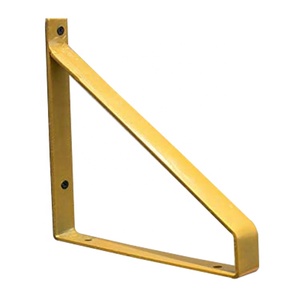 Metal <strong>Shelf</strong> Support Bracket/Triangle <strong>Shelf</strong> Bracket Wall Mounted Iron/Shelving Brackets <strong>Floating</strong> <strong>Shelves</strong> With Screws, Set of <strong>2</strong> - Product Image 4
