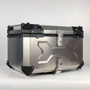 65L original color Aluminum Alloy Storage Luggage Top Cases motorcycle Rear Box luxury waterproof