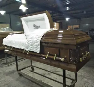 Ataúd funerario de madera de KENWOOD, precios populares